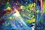 Extreme limit of space, 2001, Olio su cartone