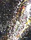 Galaxy II, 1993, Olio su cartone