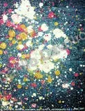 Huge, never-ending, sparkling, milky way, 2001, Olio su compensato