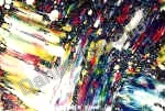 Beyond the universe, 2001, Olio su cartone