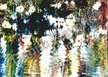 Shooting stars, 1997, Olio su cartone