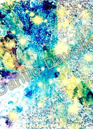 Stars' apathy, 2003, Olio su cartone