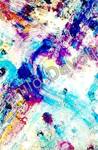 Coincidence for the eternity, 2003, Olio su cartone telato