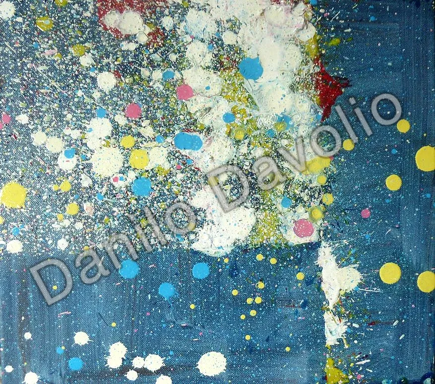Creation, 2016, Olio su tela