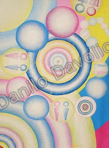 dedicated to TRACY Chevalier Xii, 2009, Olio, polvere celeste ed atmosferica su cartone telato