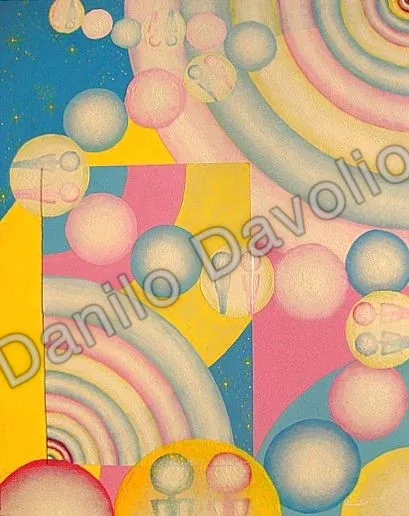 dedicated to TRACY Chevalier Xiii, 2009, Olio, polvere celeste ed atmosferica su cartone telato