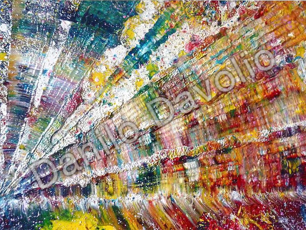 Force of the love, 2016, Olio su cartone