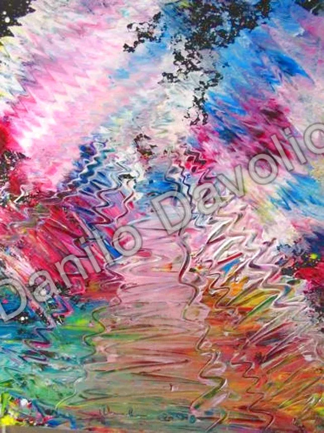 The term that never shows, 2008, Olio su cartone