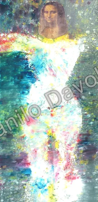 Jucunda body's, 2019, Olio su compensato