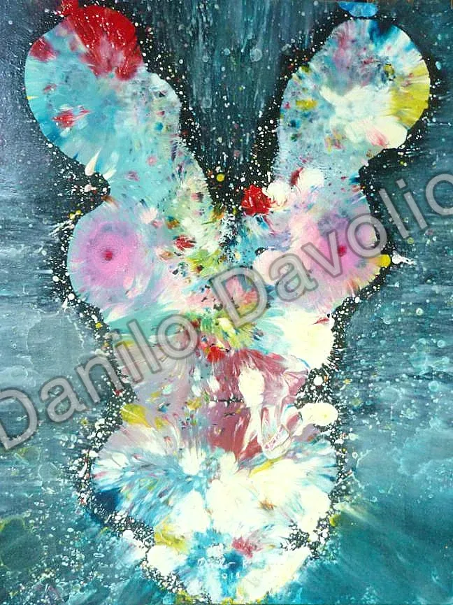 Jucunda woman's body, 2019, Olio su cartone telato
