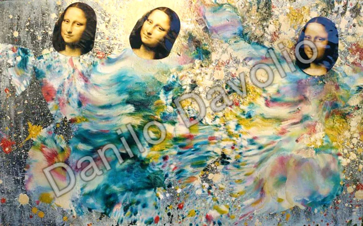 Jucunda woman's body moving, 2019, Olio su compensato