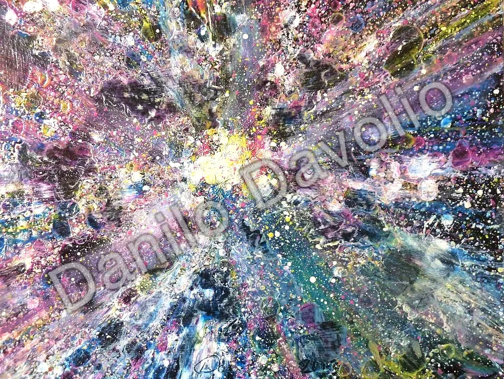 The end of everything, 2013, Olio su cartone