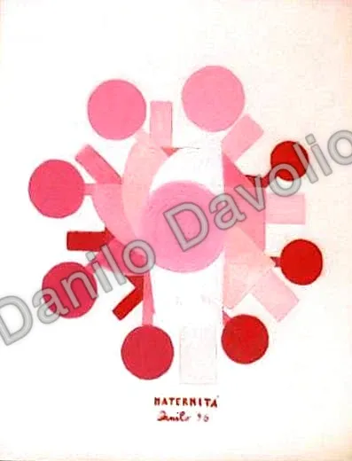Maternity, 1996, Olio su tela