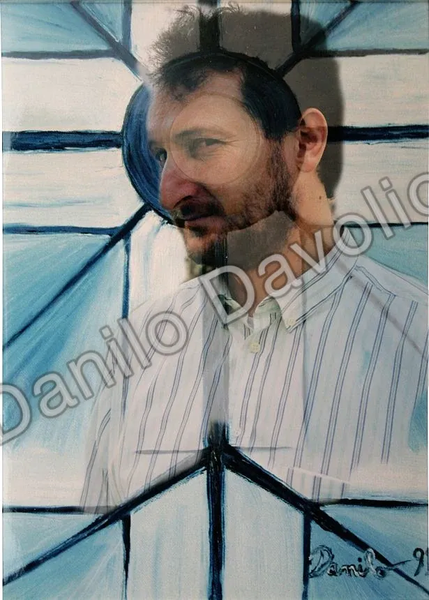Me neuron, self portrait I, 2010, Stampa su tela