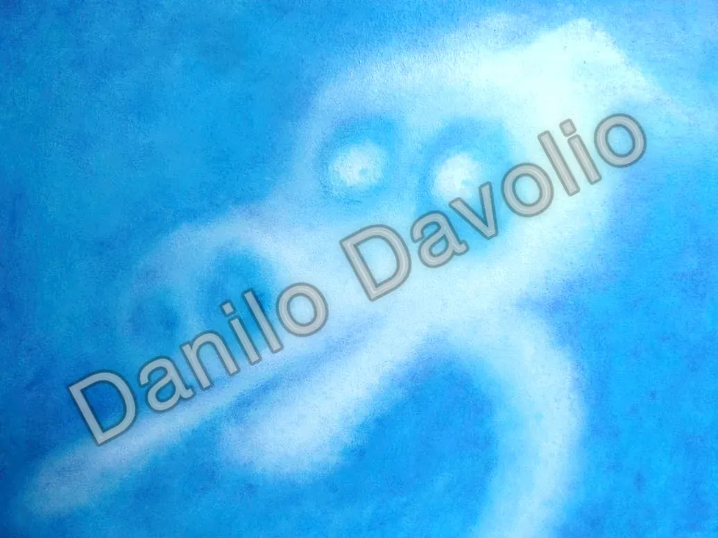 Clouds 120715, 2017, Olio su cartone telato