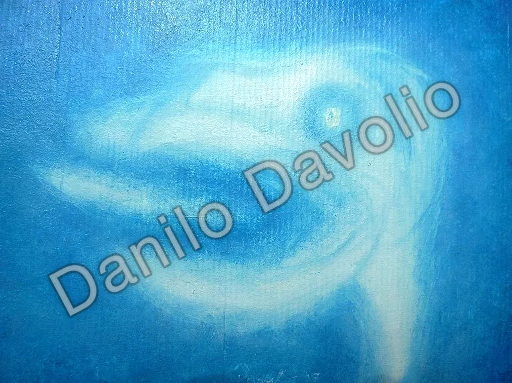 Clouds 120716, 2017, Olio su cartone telato