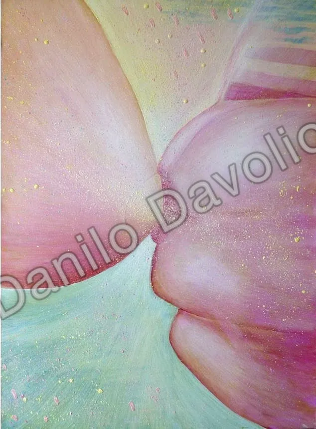 Stars’ dust II, 2013, Olio su tela