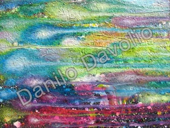 Few instant of nothing, 2008, Olio su cartone telato