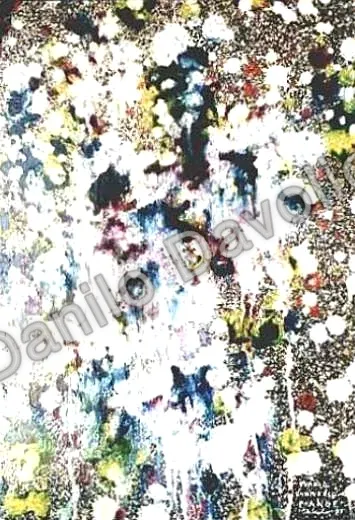When the universe cries, 1997, Olio su cartone