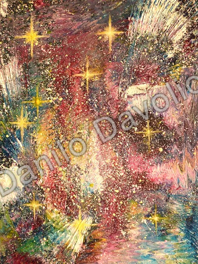 Alone in the universe, 2011, Olio su cartone