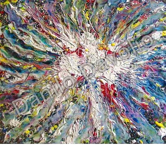 Star XI, 2008, Olio su cartone