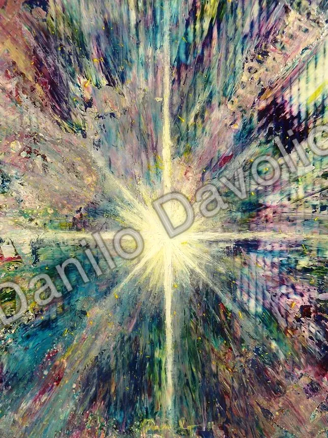 Star e, 2011, Olio su cartone