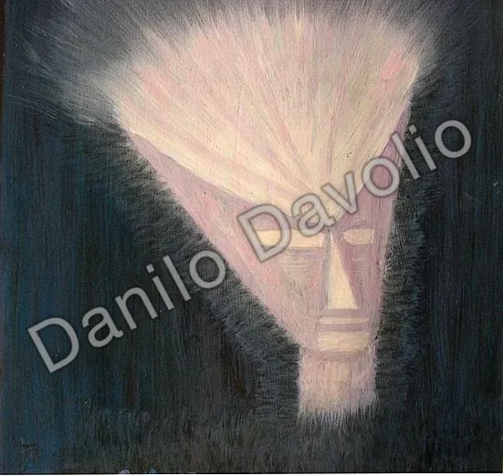 Starmen, 2007, Olio su cartone telato