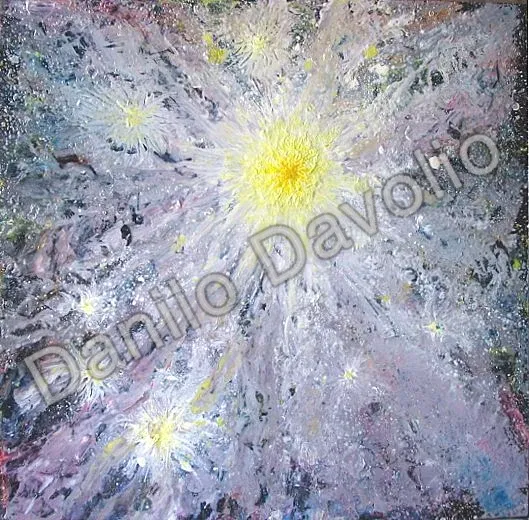 Star, 2006, Olio su cartone