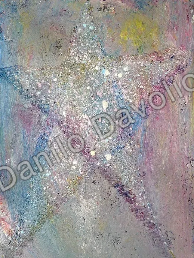 Star db, 2013, Olio su cartone