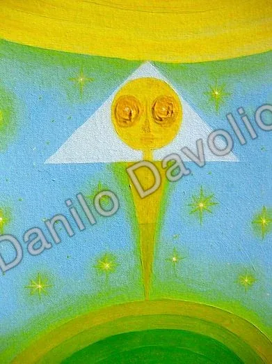 Superman III, 2010, Olio su tela e legno