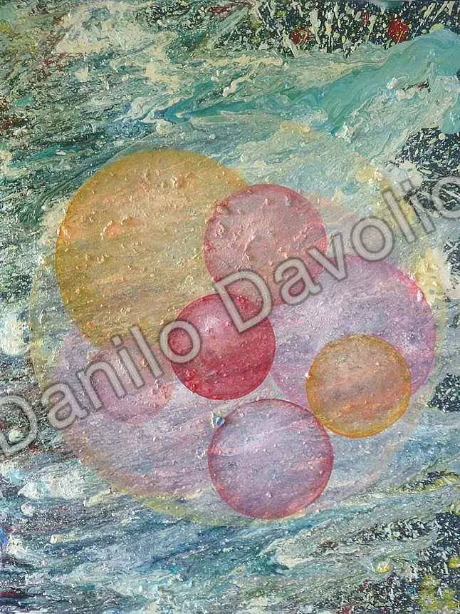 A lot of worlds, 2017, Olio su tela
