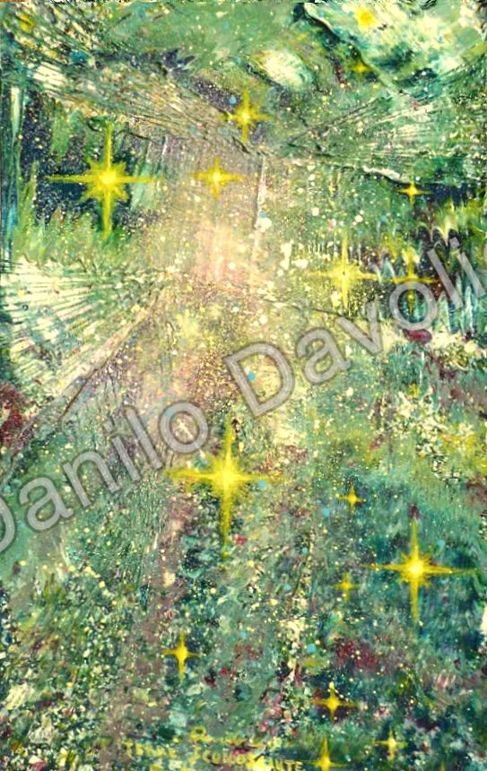 Unknown earts, 2011, Olio su cartone