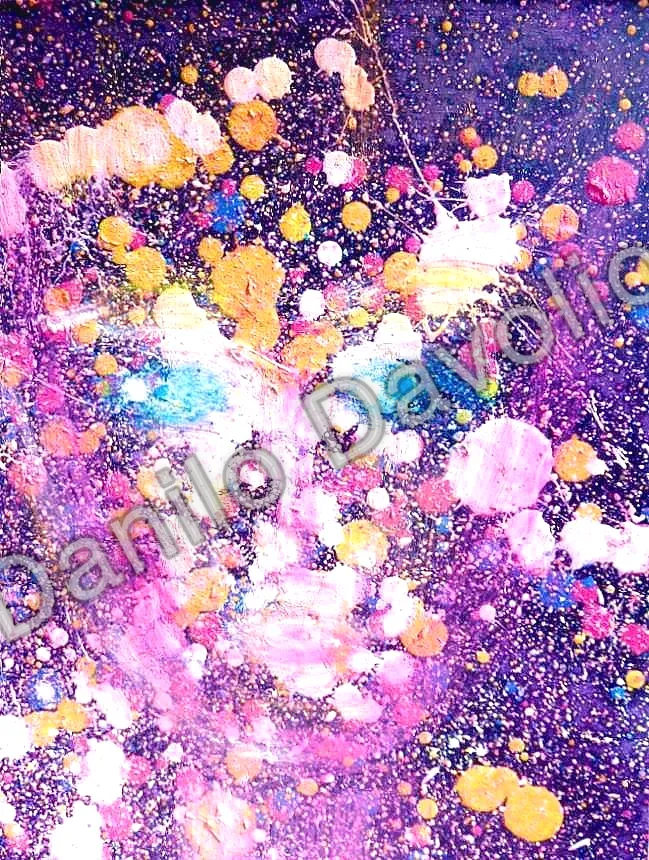 Antropic universe, 2013, Olio su cartone